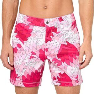NWT Size 30, 34 Mr. Turk Men’s Honolulu Board Short – Flower Child Print
